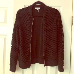 Black Bomber Jacket